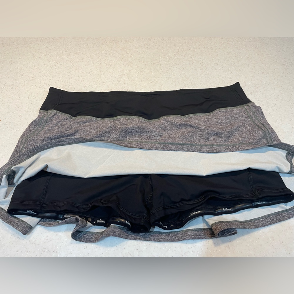 Lululemon Pace Rival mid rise skirt size 14